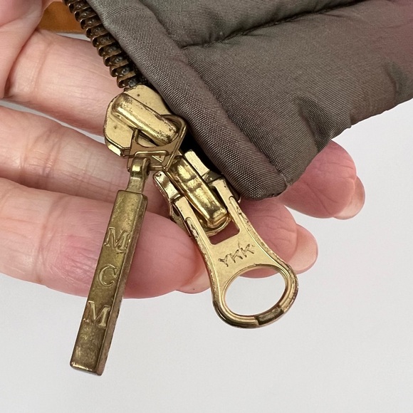 MCM iridescent olive jacket - Picture 9 of 10